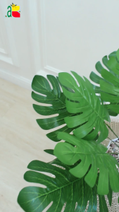 TANAMAN HIAS DAUN POHON MONSTERA GROUP ARTIFICIAL DEKORASI RUMAH B8146