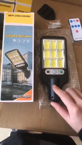 Solar Lamp LED Solar Garden Street Light Solar Light Outdoor Light Motion Sensor Light Waterproof Remote Control Garden Street Light