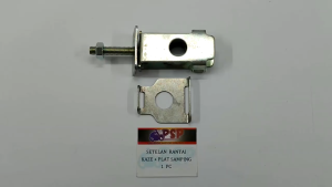 Setelan Rantai Kaze + Plat Samping (Harga Per 1 PCS) - Stelan Rante Anting Anting Chain Adjuster