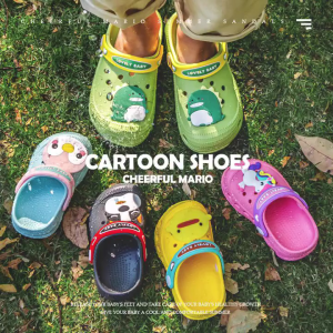 `รองเท้าแตะและสบู่ชายแห่งหน้าใหม่สำหรับเด็กผู้ชายและเด็กผู้หญิงกันลื่นและนุ่งอารมณ์ รูปร่างและความงามใหญ่สูงสุด สำหรับเด็กผู้ชายและเด็กผู้หญิงกัน`