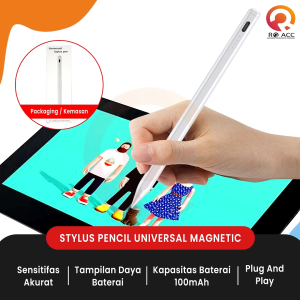 STYLUS PENCIL UNIVERSAL RECHARGEABLE MAGNETIC FOR IPAD PRO/HUAWEI PAD IOS/WINDOWS/ANDROID