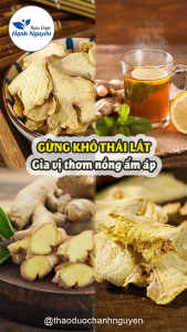 Gừng khô 100g can khương thơm cay dùng pha trà xông giải cảm giữ ẩm cơ thể tăng sức kháng