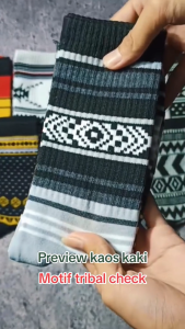 Kaos Kaki Oldschool Motif Tribal Skate Panjang Premium - Hosela Project