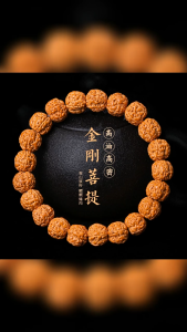 Natural Vajra Bodhi Bracelet guarantee of authenticity 金刚菩提 文玩手串 盘玩 爆肉小金刚单圈手串