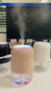 Cool-Light Humidifier colorful atmosphere light large spray Two spray home office(200ml)