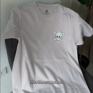 Straw Hat Sun God Nika INSPIRED COTTON ANIME Tee - One Piece Inspired T-Shirt" TOTTEES APPAREL