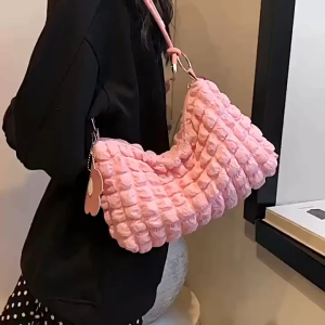 Tas Selempang Awan Puff Sling Bubble Bag Wanita Nylon Warna JCPBG02