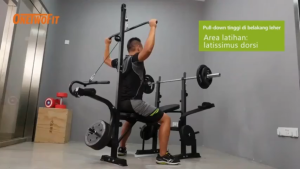 OneTwoFit Weightlifting Bench Press Gym Home Sit Up Fitness Equipment Household Exercise Barbell Squat Rack Exercise Chest Muscle Abdomen Arm Lifting Fitness Equipment Household Dumbbell Stool