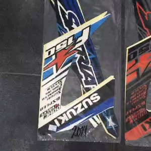 STIKER STRIPING & LIS BODY SATRIA FU 150 LEMITED EDITION 2014