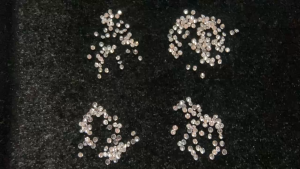 [ 100 viên ] Đá cubic zirconia Star Cut cao cấp đá trang sứcnail đá nhân tạo loại  1.0 mm -> 1.9 mm
