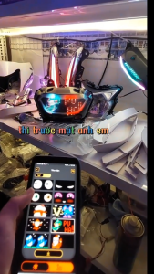 Bảng màn hình LED MATRIX điều khiển App trang trí - DC5v 2A