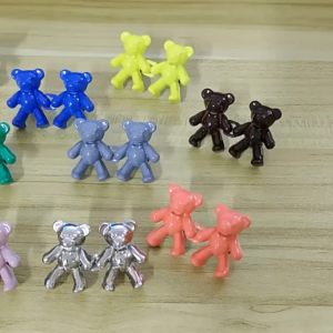 Kancing Jeans Pengecil Lingkar Pinggang Kancing Karakter Beruang