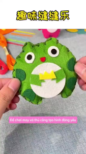 Bộ dụng cụ may vá thủ công rèn tính tập trung kiên nhẫn cho bé