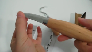 2pcs/set Wood Carving Knife Tool Set DIY Peeling Woodcarving Sculptural Spoon Carving Cutter Carving Knife