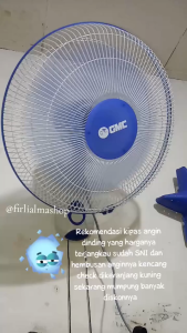 GMC 508 Kipas Angin Dinding / Wall Fan 16 inch