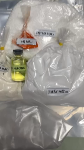 BỘT PHA NƯỚC RỬA CHÉN 10 – 15 Lít HƯƠNG CHANH