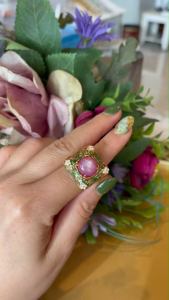 💥แหวนพลอยทับทิมกิมบ่เซี่ยง ถมทองโรงยาเย็น เครื่องประดับเสริมราศี ความมงคล สินค้าเป็นของแท้ มีใบระบประกันดูแลตลอดหารใช้งาน AUFU STORE