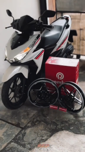 Premium Velg VD-P5 Model Bintang Langit Palang 5 Ukuran 185 215 Ring 14 Vario 125 Vario 150 Original