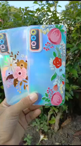 Case Hologram Fashion ( BUNGA 1 ) XIAOMI REDMI NOTE 13 4G POCO M6 PRO REDMI NOTE 13 5G REDMI NOTE 13 PRO 5G REDMI A1 REDMI A2 Casing Hologram Aurora Markas Kesing