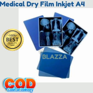 Dry Film Inkjet Digital Radiologi X-Ray ukuran A4