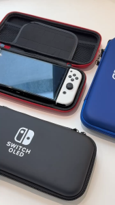 Nintendo Switch OLED Pouch Travel Bag Switch V2 Protective Case Cover Slim Portable Eva Hard Bag