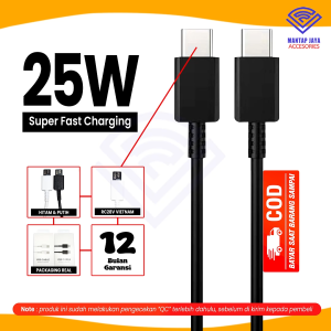 [COD] KABEL DATA CASAN USB TYPE TIPE C TO TYPE C SUPER FAST CHARGING 25W 3A FOR SAMSUNG A33 A34 A