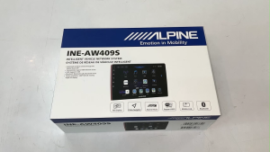 จอแอนดรอย ALPINE รุ่น INE-AW409S ขนาด 9นิ้ว และ 10นิ้ว (RAM2 ROM32) แอนดรอยเวอร์ชั่น13 ของแท้