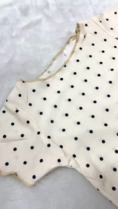 6M-7Y Girl Ice Silk Summer Cooling Baju Cropped Pants Set