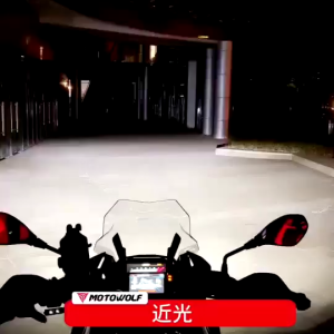 Original M0T0W0LF Motorcycle Projector Auxiliary MDL (140W)