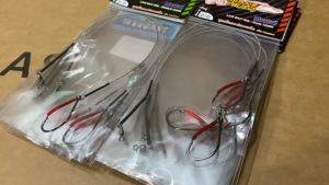 ชุดเบ็ดตกช่อนชะโด PIONEER เบ็ดพร้อมสลิง ตัวเบ็ด Mustad มัสตาร์ด แข็ง คม พร้อมลูกหมุนถัง