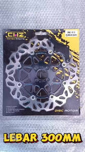 Piringan Cakram Smash New 300mm Disc Brake Depan Motor Shogun 125 CMZ Racing Gold Black