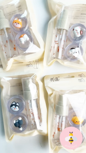 Pinky Bee Toiletries Travel /Botol Kosmetik Refill Set 68470400