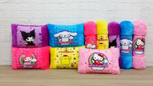 Bantal Guling Baby Set Melody Kuromi Melody SCinnamaroll