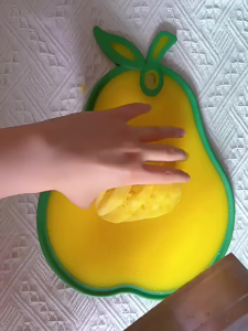 Talenan Putih Tebal Bahan Plastik Grade A Talenan Masak Chopping Board Anti Bacterial