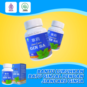 JianCare GINSA Bantu Atasi Batu Ginjal