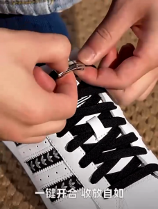 No Tie Shoelaces Press Lock Shoelaces Strong Elastic for Kid Adult Tali Kasut 鞋带扣懒人鞋带
