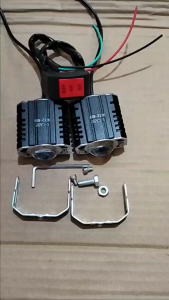 NEW!! Lampu tembak led cwl d2 laser ultra 2 warna high low