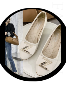 FREE BOX JANE Flatshoes Wanita Premium Casual dan Fashionable