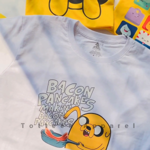 TOTTEES APPAREL | ADVENTURE TIME ANIME TSHIRT JAKE THE DOG FINN |