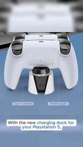 PS5 Controller Charger Joystick Charging Dock For Playstation5 PS5 Dual Sense Edge Gamepad