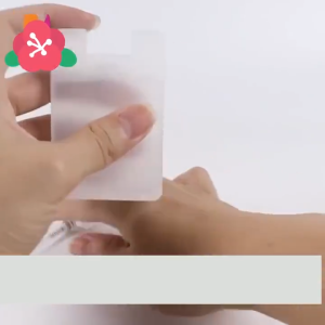 BLIVO COD 20ml Card Type Plastic Spray Bottles For Perfumes For Travel And Gift Alcohol/Perfume Refill Free Mini Funnel (1 free mini funnel for every 1 pc of spray bottles)