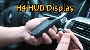 Bộ hiển thị tốc độ hắt kính lái HUD-H4 kết nối qua cổng USB