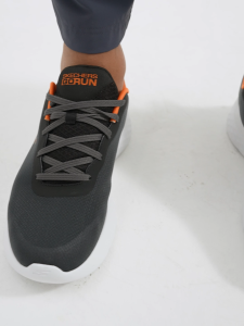 Skechers Online Exclusive Men GOrun Lite Sublimation Running Shoes - 220896-BKOR Air-Cooled Goga Mat SAVE