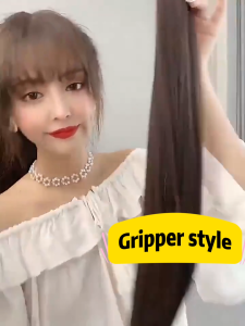 【COD&Spot goods】Wig Princess Womens Wigs Extension Wig Hair Piece Claw Clip Ponytail Long curly Hair straight Hair Extension Wig