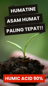 Pupuk Asam Humat Humatine 90% Kemasan 1kg Formula Meperbaiki Lahan