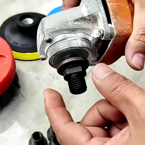 Konverter Gerinda Sudut M10 Ke M14 M16 Adaptor Angle Gerinda Untuk Mesin Gergaji Alat Poles Bor
