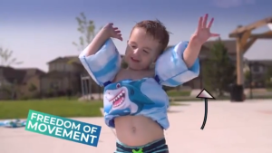 Kids Arm And Chest Float Vest Children Safety Swimming Floating Ring Buoyancy Jacket Kanak-Kanak Renang Keselamatan Baju