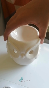 Big Owl Ceramic Oil Burner |  Wax Melt Burner & Essential Oil Burner