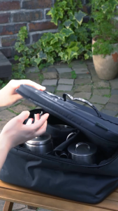 Túi đựng dụng cụ pha cà phê du lịch dã ngoại HARIO V60 outdoor coffee bag O-VCB-B