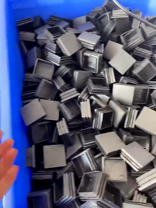 【LOCAL SELLER】Plastic Footing Square Rectangular Tube Plastic Footing ( Price 1 pcs)(For Stainless Tube Not For G.I Pipe)
